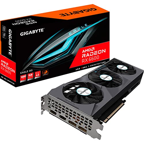 Radeon-Grafikkarten Gigabyte Radeon RX 6600 Eagle 8GB Grafikkarte