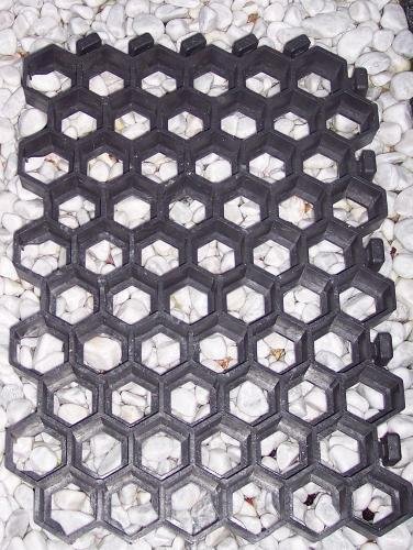 Rasengitter ARNDT Rasenwaben / Paddockplatten / 50 x 40 cm in schwarz