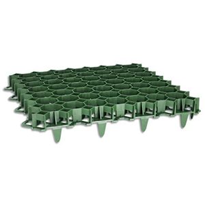 Rasengitter Wohnkult 10 Stück aus Kunststoff grün 50 x 50 x 4 cm