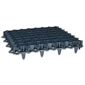 Rasengitter wohnkult aus kunststoff schwarz 50 x 50 x 4 cm stueckzahl