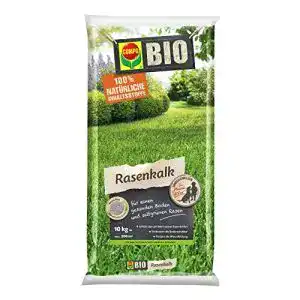 Rasenkalk compo bio zur erhoehung des ph werts saurer boeden