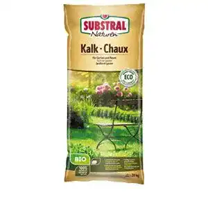 Rasenkalk substral naturen bio kalk aus fossilen meeresalgen