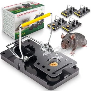 Rattenfalle Gardigo ® mit Köder - 5er Set - rattenfalle gardigo mit koeder 5er set