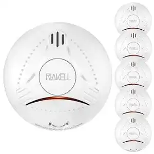 Rauchmelder set riakell 5er set rauchmelder 10 jahre batterie