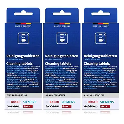 Reinigungstabletten für Kaffeevollautomaten Bosch TCZ6001 30 Stück