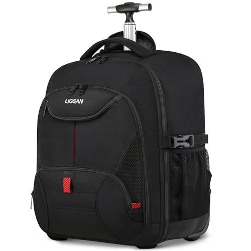 Reisetasche mit Rollen und Rucksackfunktion LIGSAN Laptop