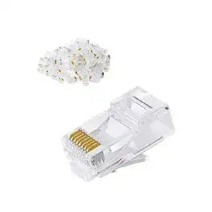 Rj45 stecker cablecreation cat6 rj45 stecker 100 pack