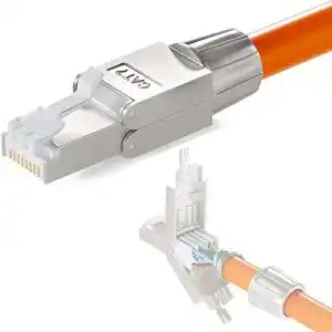 Rj45 stecker hb digital 1x cat7 rj45 stecker netzwerkstecker