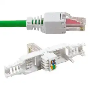 Rj45 stecker odedo 4er pack rj45 crimpstecker werkzeugfrei