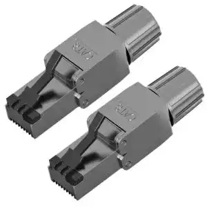 Rj45 stecker redstar24 rj45 stecker werkzeuglos cat 7 cat 8