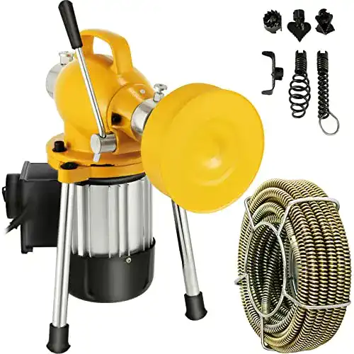 Rohrreinigungsmaschine Vevor Mophorn 390W für effektive Abflussreinigung