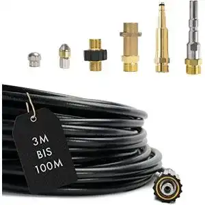 Rohrreinigungsschlauch mm smartek 7 teilig professional