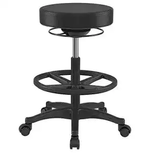 Rollhocker songmics osc007b01 arbeitshocker hoher sitz