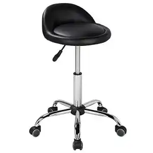 Rollhocker yaheetech drehhocker arbeitshocker buerohocker