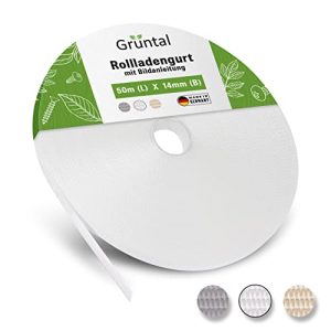 Rollladengurt Grüntal ® 50m 14mm 23mm [Made in Germany]