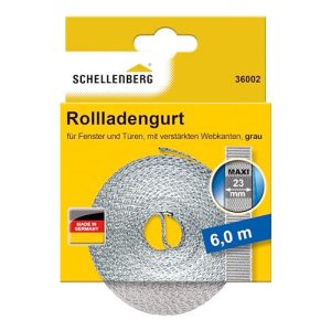 Rollladengurt Schellenberg 36002 Rolladengurt 23 mm x 6,0 m - rollladengurt schellenberg 36002 rolladengurt 23 mm x 60 m