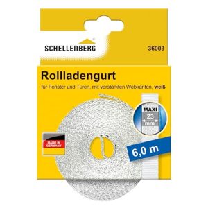 Rollladengurt Schellenberg 36003 Rolladengurt 23 mm x 6,0 m - rollladengurt schellenberg 36003 rolladengurt 23 mm x 60 m