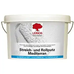 Rollputz leinos naturfarben leinos 680 streich und mediterran