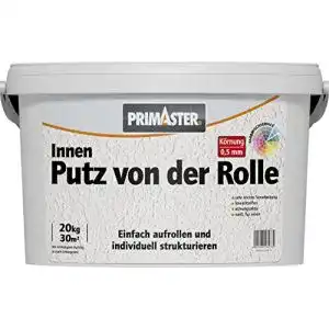 Rollputz primaster putz von der rolle 20 kg innen matt streichputz