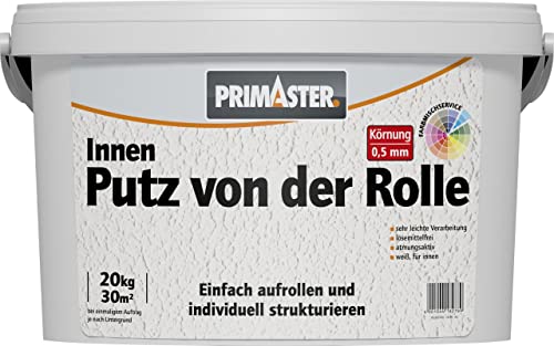 Rollputz Primaster Putz von der Rolle 20 kg Innen Matt Streichputz