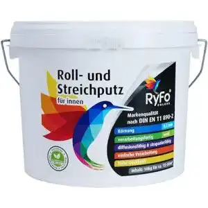Rollputz ryfo colors roll und streichputz fuer innen 10kg