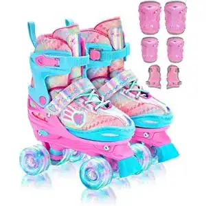 Rollschuhe sportneer kinder verstellbar maedchen rollerskates