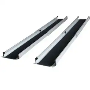 Rollstuhlrampe jws alurampe rollstuhl aluminium rampe klappbar