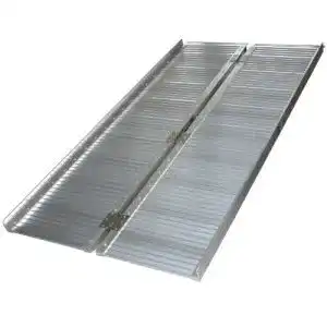 Rollstuhlrampe jws laderampe alurampe rollstuhl rampe klappbar
