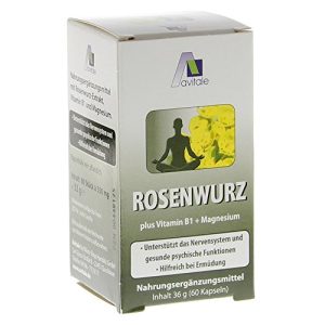 Rosenwurz Avitale Kapseln 200 mg, 60 Stück, 1er Pack (1 x 33 g) - rosenwurz avitale kapseln 200 mg 60 stueck 1er pack 1 x 33 g