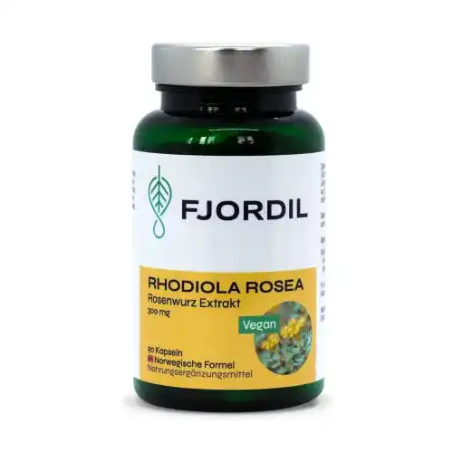 Rosenwurz Fjordil Rhodiola Rosea 300 mg Extrakt