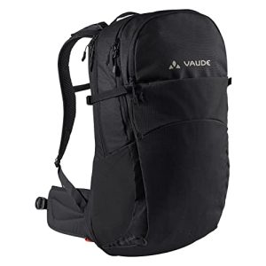 Rucksack mit Netzrücken VAUDE Wanderrucksack Wizard Schwarz