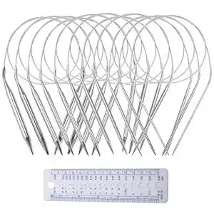 Rundstricknadeln zasvec stricknadeln rundstricknadel 11 stueck