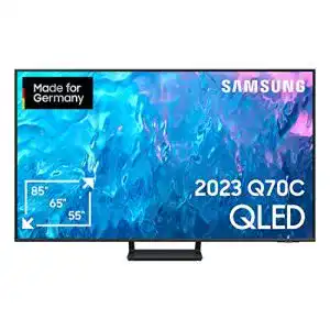 Samsung fernseher samsung qled 4k q70c 55 zoll fernseher