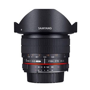 Samyang-Objektiv SAMYANG 3.5/8mm Objektiv Fisheye II DSLR
