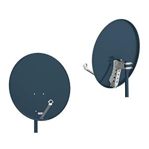 Satellitenschüssel Opticum X80 Satelliten-Antenne 80 cm Stahl - satellitenschuessel opticum x80 satelliten antenne 80 cm stahl