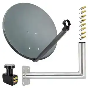 Satellitenschuessel premium x satelliten komplettanlage 80cm