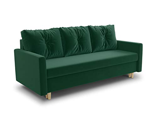 Schlafsofa Sofnet Rico – Couch mit Schlaffunktion Sofa mit Bettkasten