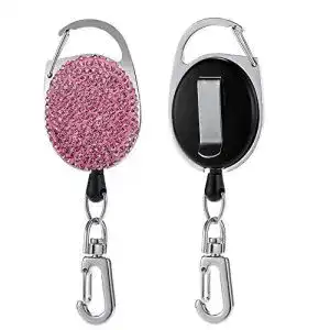 Schluessel jojo artscope schluessel jojo ausziehbar karabiner strass 1