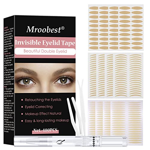 Schlupflid-Tape Mroobest Schlupflider Stripes, Eyelid Tape,Eyelid