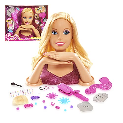 Schminkpuppe Barbie Giochi Preziosi Frisierkopf BAR17