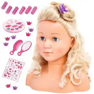 Schminkpuppe bayer design 90005ab frisierkopf schminkkopf