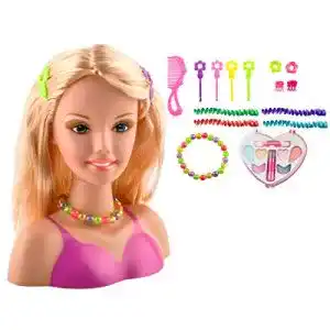 Schminkpuppe iso trade styling kopf frisierkopf kaemmen