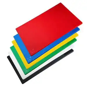 Schneidebrett kunststoff fmprofessional schneidebrett set