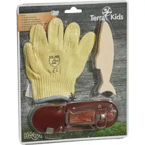 Schnitzmesser kinder haba 302622 terra kids basis schnitzset