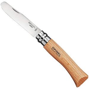 Cuchillo de trinchar para niños Opinel 016967 contador de cuchillos, acero inoxidable, marrón