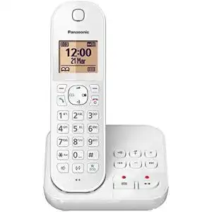 Schnurloses telefon panasonic kx tgc 420 gw anrufbeantworter
