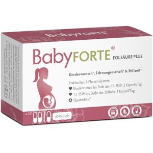 Schwangerschaftsvitamine BabyFORTE ® Folsäure Plus Quatrefolic - schwangerschaftsvitamine babyforte folsaeure plus quatrefolic