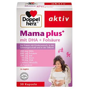 Schwangerschaftsvitamine Doppelherz Mama plus mit DHA - schwangerschaftsvitamine doppelherz mama plus mit dha