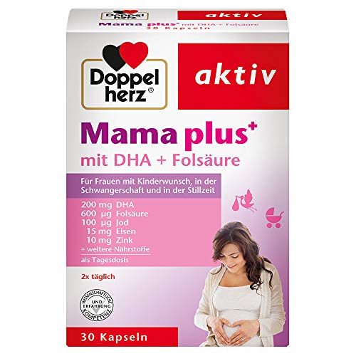 Schwangerschaftsvitamine Doppelherz Mama plus mit DHA