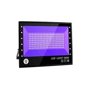 Schwarzlicht strahler bosite led schwarzlicht strahler100w uv